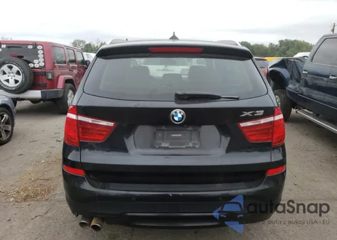 2015 BMW X3 xDrive28I z USA, uszkodzony, nr VIN 5UXWX9C57F0D59521